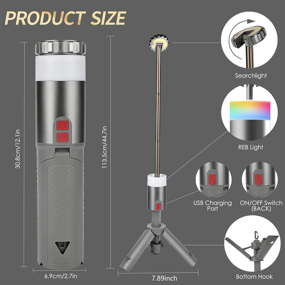 Luz  Emergencia Para Fallos De Electricidad Luz Camping Recargable