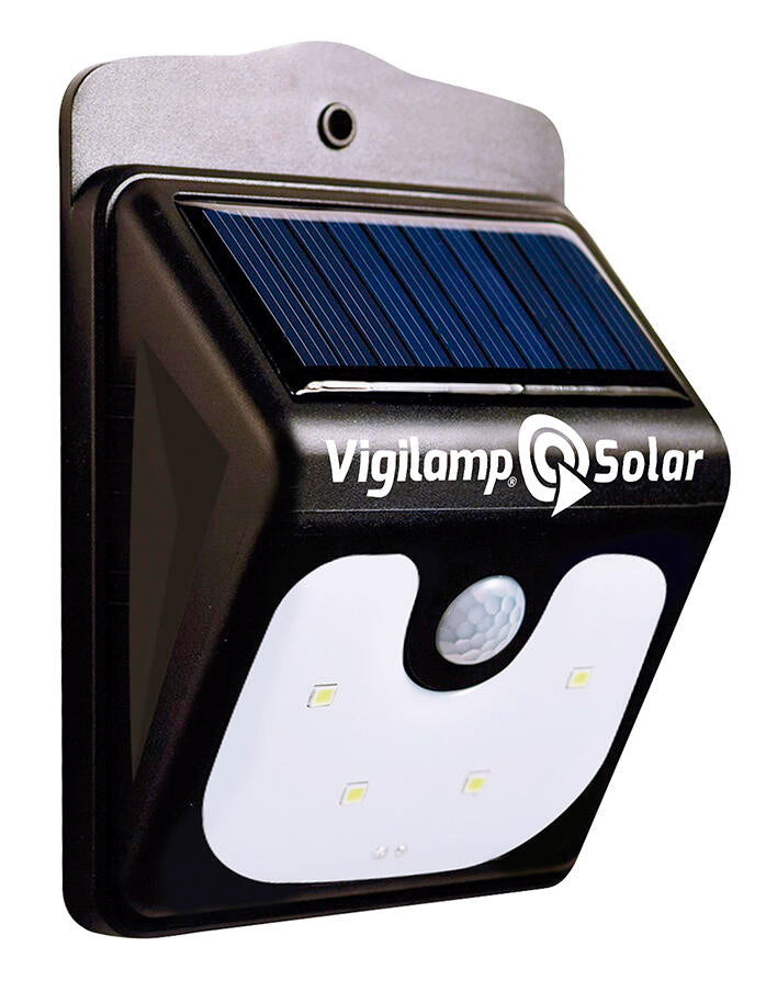 Lámpara solar con sensor de movimiento