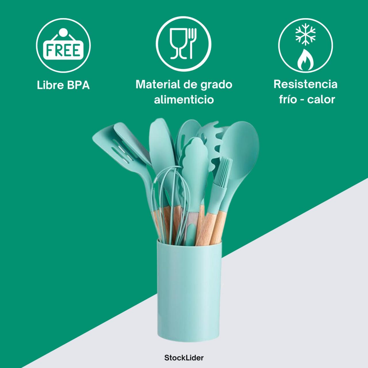 Set utensilios cocina