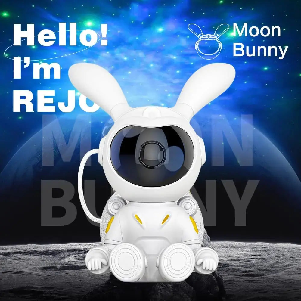 Proyector conejo astronauta