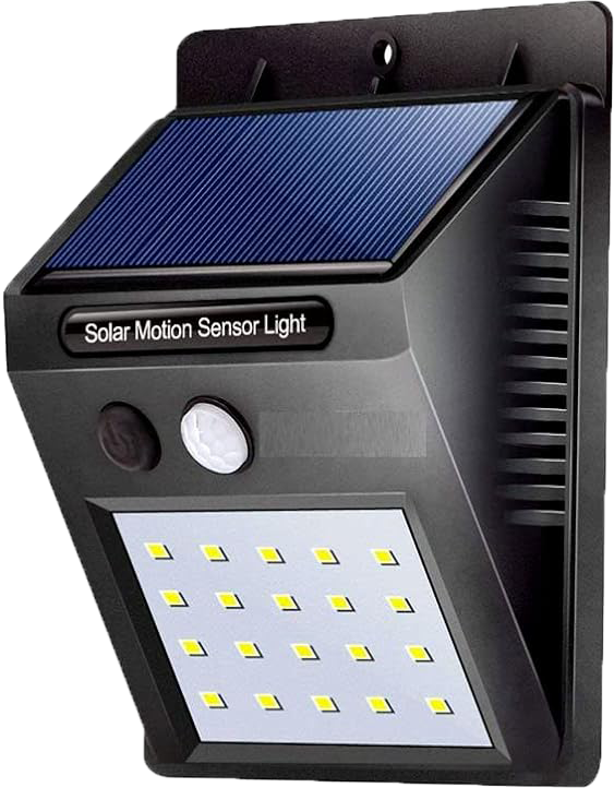 PACK DE 3 FOCOS SOLARES SENSOR LED-30